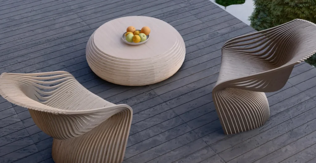 میز قهوه خوری پارامتریک