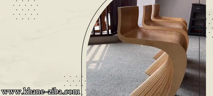 صندلی غذاخوری پارامتریک طرح موج