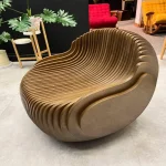 مبل تک نفره پارامتریک مدل پارسه
