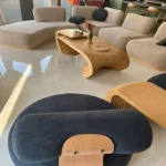 جلو مبلی طرح موج